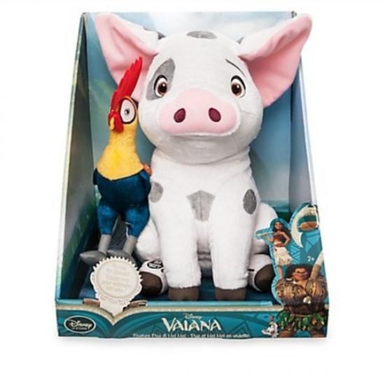 モアナと伝説の海 プア ヘイヘイ トーキング ぬいぐるみ セット