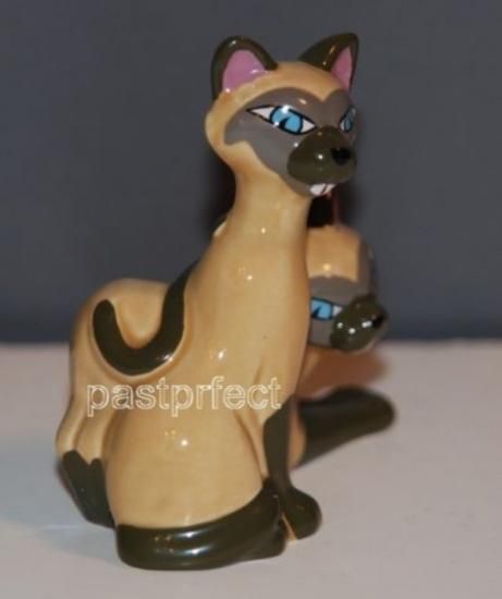 わんわん物語 シー&アム シャム猫 セラミック フィギュア - ディズニー