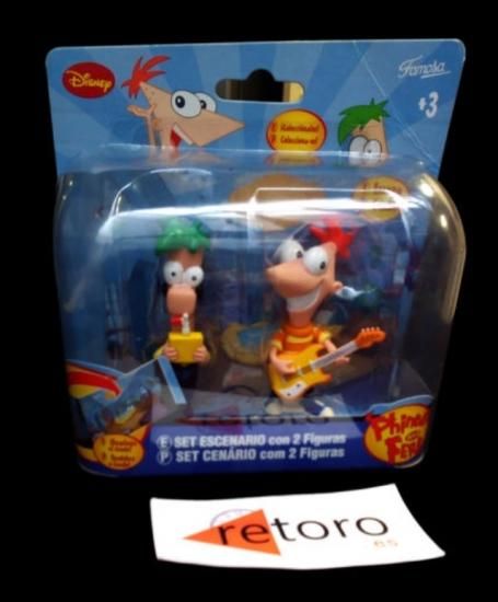 フィニアスとファーブ ESCENARIO 2 フィギュア セット - ディズニー