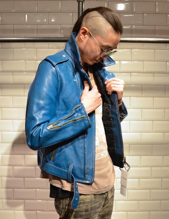 blackmeans sid vicious Type moto JKT black ブラックミーンズ