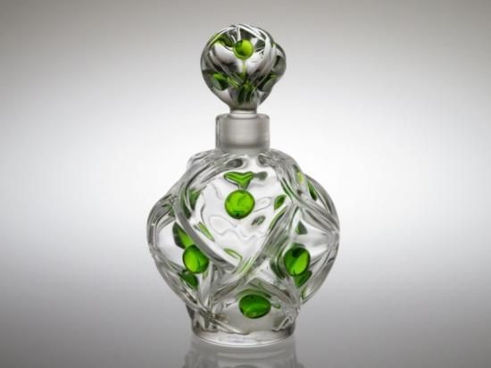 ラリック 香水瓶 ○ フロリダ パフュームボトル グリーン 緑 少し訳