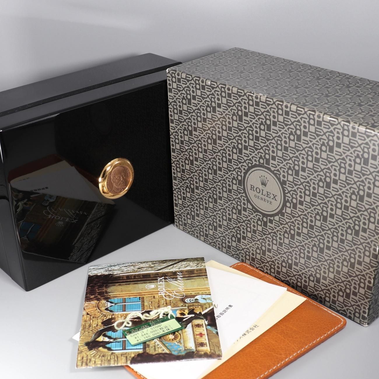 2001年 PT950 プラチナ ロレックス チェリーニ チェリニウム 5241 K番