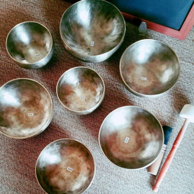超希少☆初入荷 中サイズ フルムーンボウル シンギングボウル 7