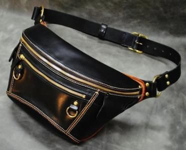 ボディバッグ オイルレザー - レザーバッグ・ヒップバッグ GAHO:我歩