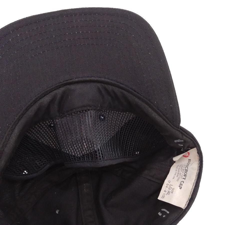 90s BANCROFT CAP / U.S.NAVY スナップバック ベースボールキャップ