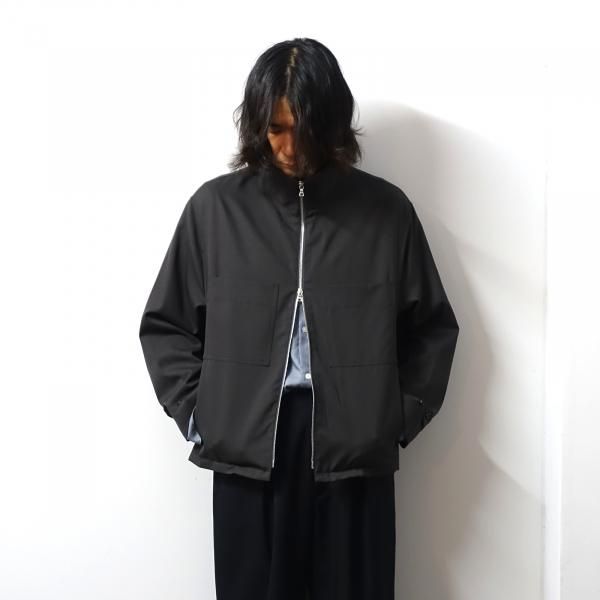 ssstein(シュタイン)/DRIZZLER ZIP UP JACKET/GREY KHAKI 通販