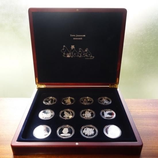 商談中)Moomin/ムーミン 925シルバー ミレニアム記念メダルセット