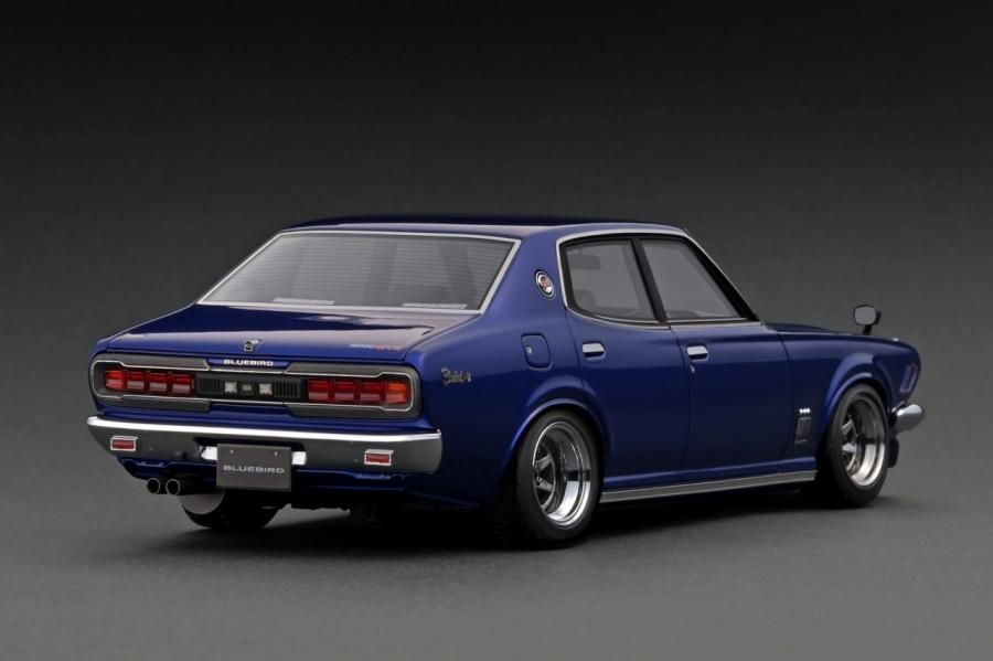IG3173 1/18 Nissan Bluebird U 2000GTX (G610) Blue Metallic - ig-model