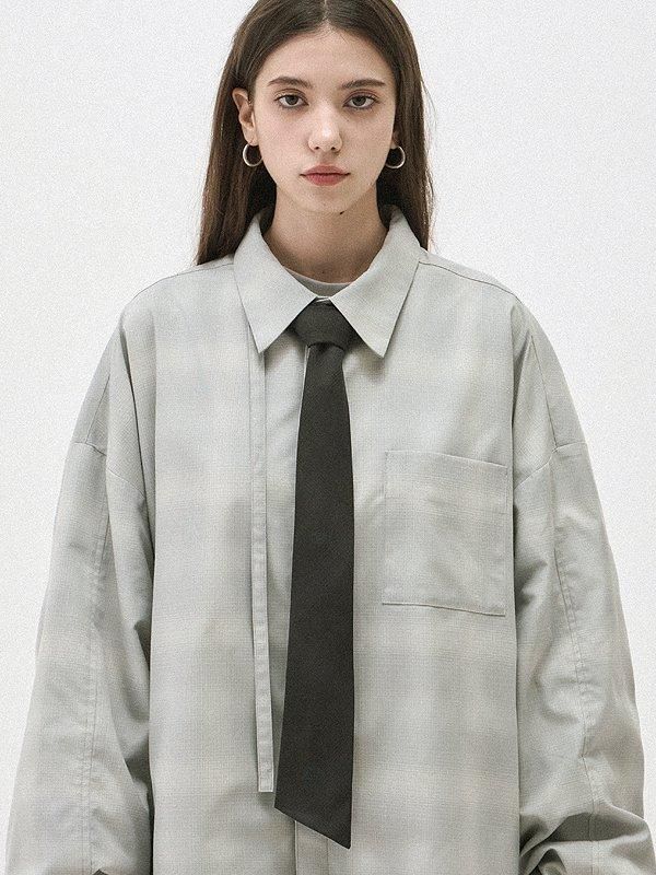 GOOPiMADE - グーピーメイド - “GSR-01” 2-Layer Oversized Shirt