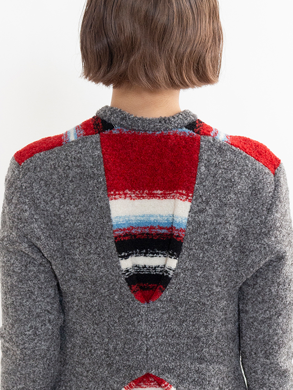 Fringe knit top-フリンジニットトップ-TOGA PULLA（トーガプルラ