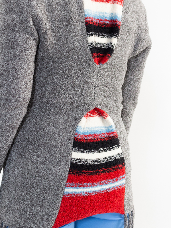 Fringe knit top-フリンジニットトップ-TOGA PULLA（トーガプルラ