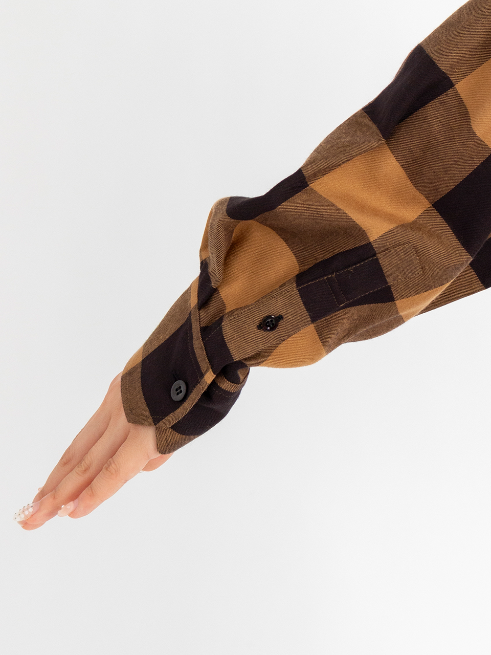 RAYON PLAID SHIRT-レーヨンプレイドシャツ-HYKE（ハイク）通販| st