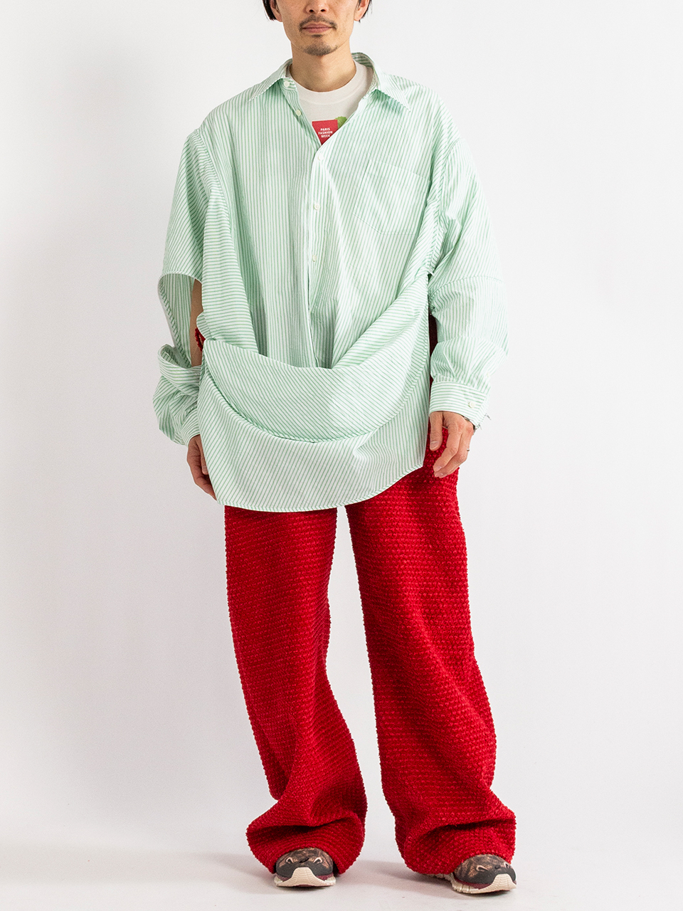 FILLETED ZIP SHIRT-フィリットジップシャツ-doublet（ダブレット