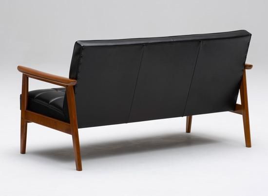 カリモク60 Kチェア2シーターコールブラック | Plain Table