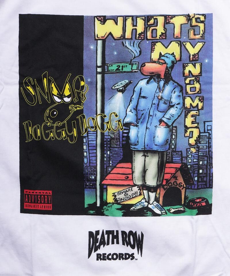 DEATH ROW RECORDS / デス ロウ レコード：SNOOP DOGG T-SHIRT (WHITE