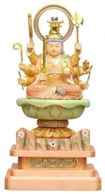 八臂弁財天 - 仏像の通販、特注仏像・オリジナル仏像・大型仏像の製作