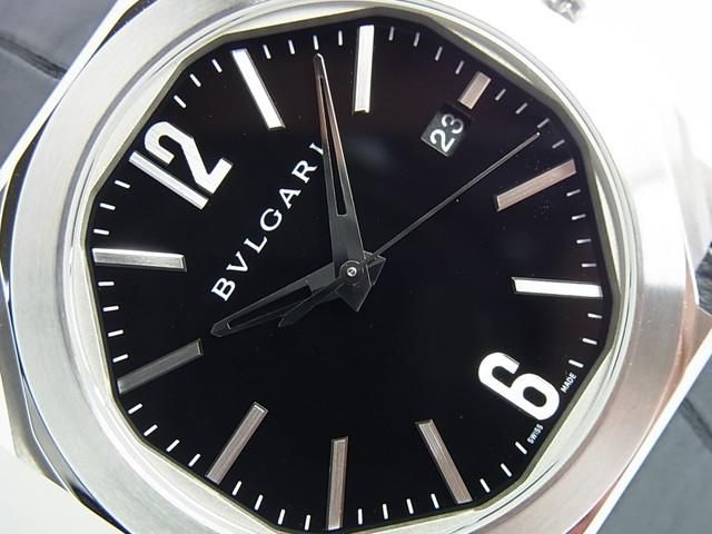 ブルガリ オクト ソロテンポ ブラック BGO38BSLD 正規品 - 腕時計専門