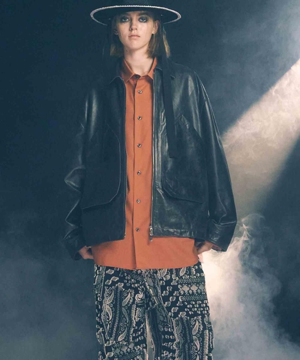 MAISON SPECIAL [メゾンスペシャル] Buffalo Leather Single Riders