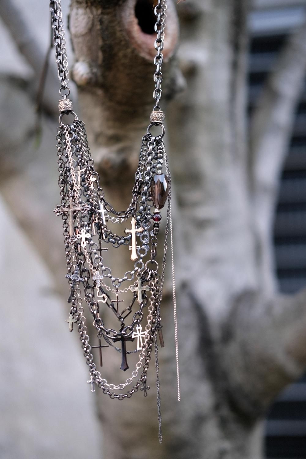 L'Arc～en～Ciel hyde氏着用] gunda [ガンダ] JUNK HEAVEN NECKLACE