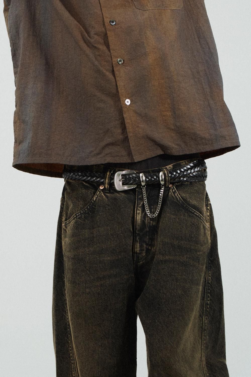 JieDa [ジエダ] LEATHER WESTERN BELT＜レザーウェスタンベルト＞ Jie