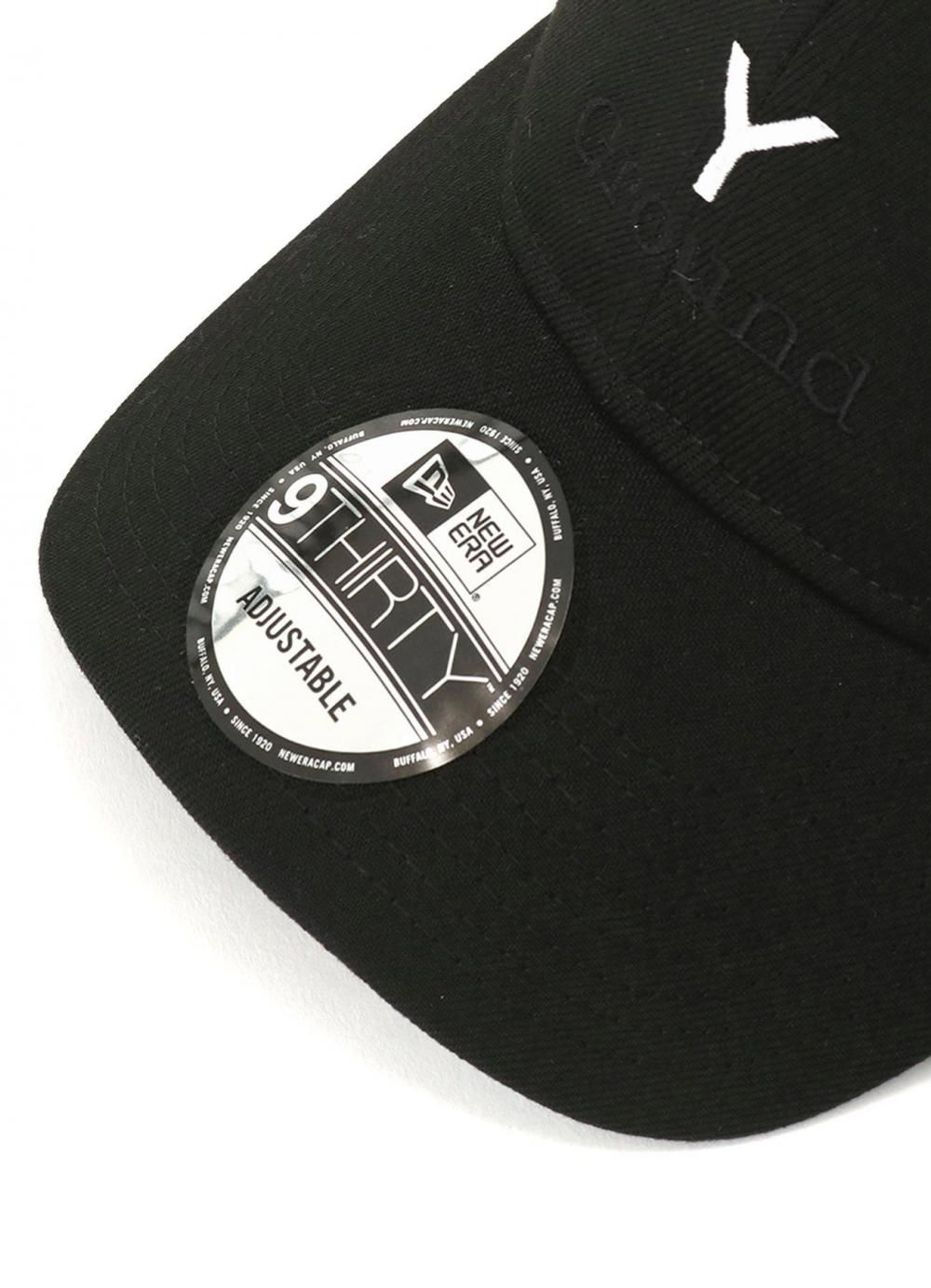 Ground Y × NEWERA [グラウンドワイ×ニューエラ] 9THIRTY GY LOGO CAP