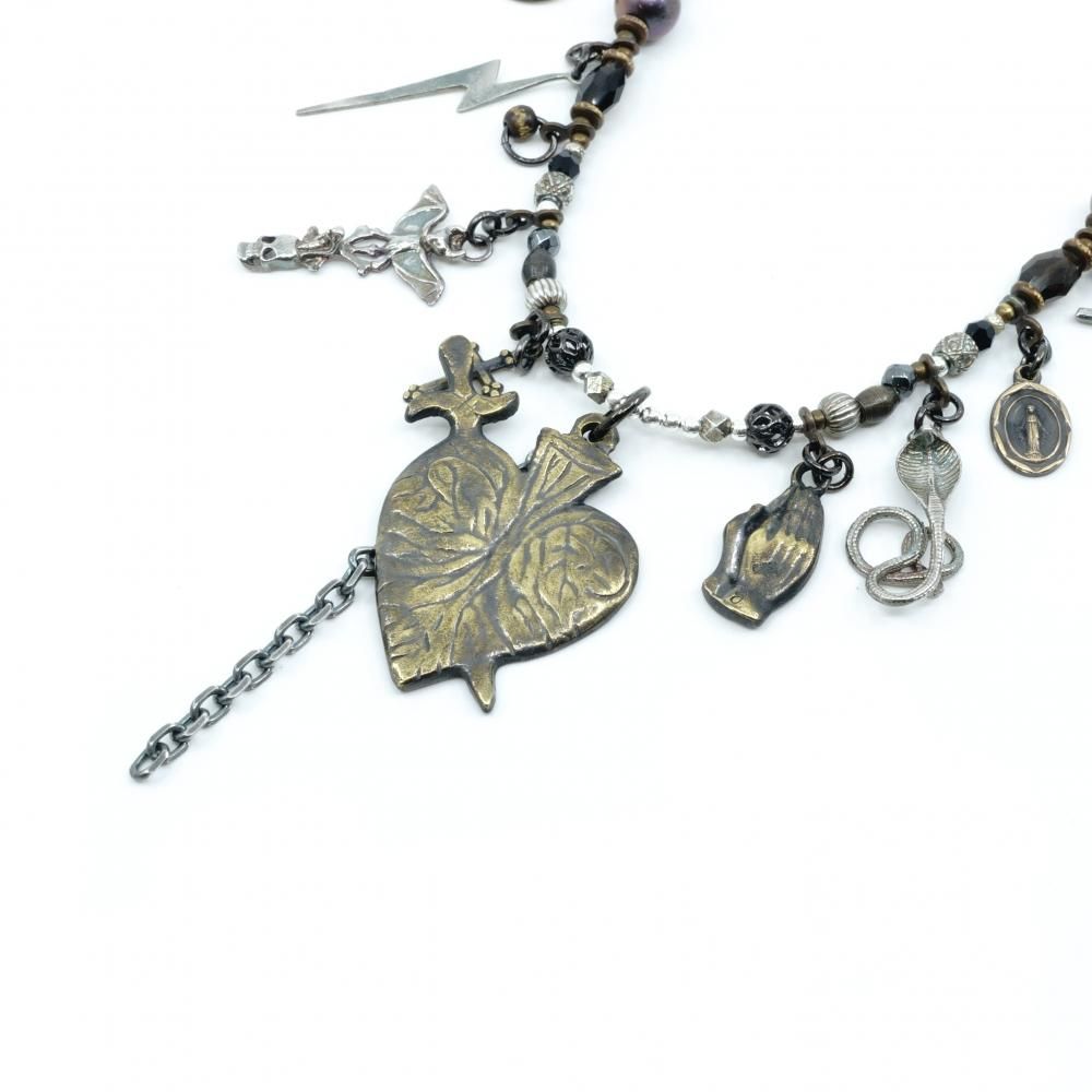 L'Arc～en～Ciel hyde氏着用] gunda [ガンダ] ORATIO NECKLACE＜オ