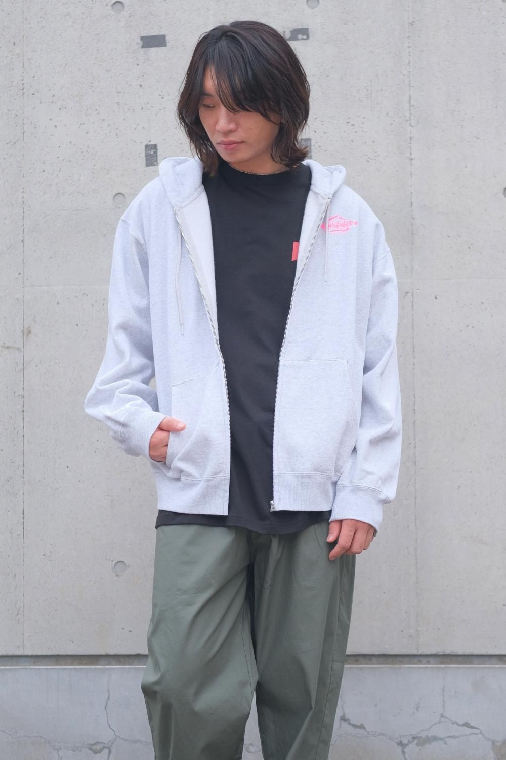 CHALLENGER チャレンジャー NEON WOLF ZIP HOODIE ネオンウルフ