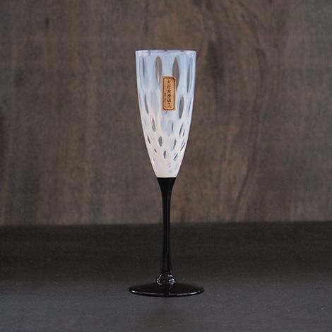 大正浪漫 フルートワイン | 水玉 - 廣田硝子 公式Online shop