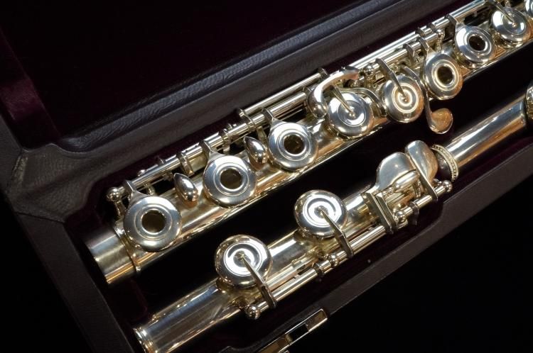 一か月レンタル】ムラマツ DS-RCE 総銀製フルート リングキー Eメカ