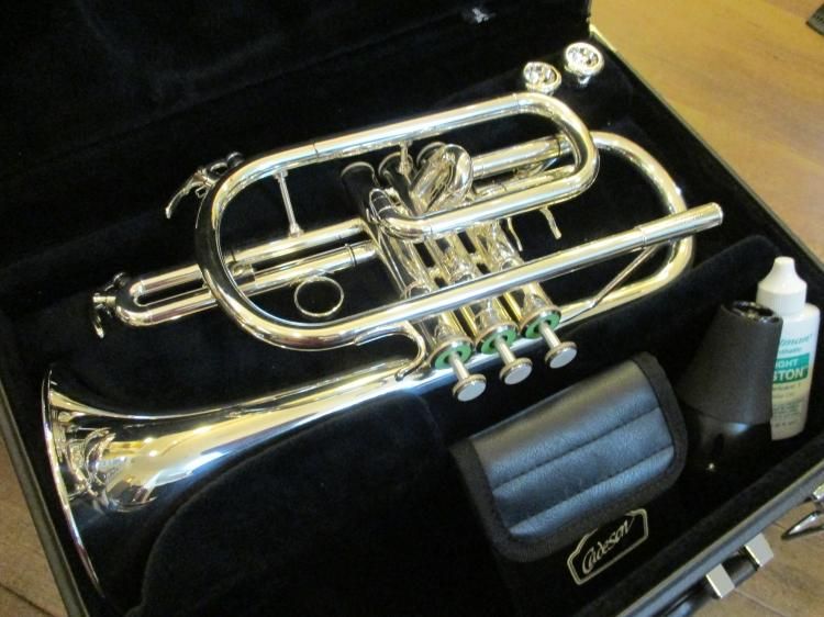 委託品 ヤマハ コルネット YCR6330S ギグバック 付属品付き - 服部