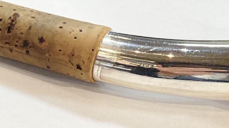 セルマーUSA テナーサックス用ネック スターリングシルバー 【服部