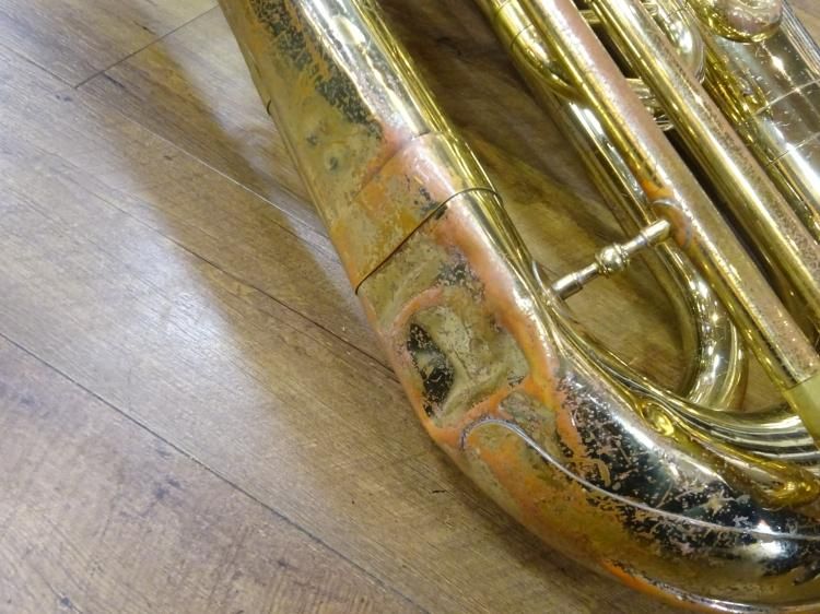 ジャンク楽器 ヤマハ チューバ YBB-201【服部管楽器】 - 服部管楽器