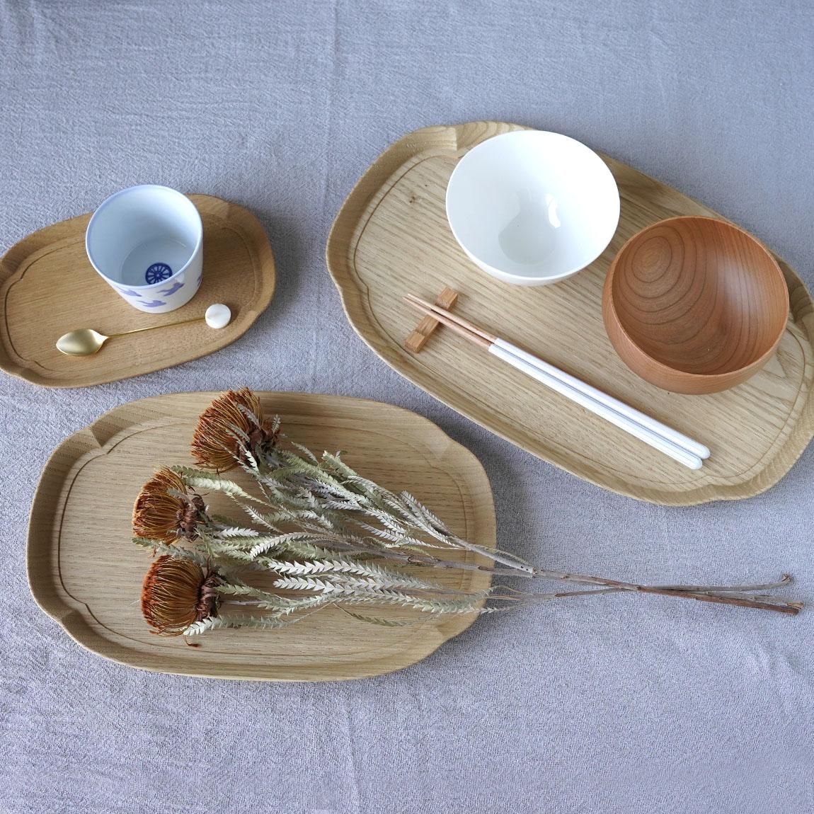 四十沢木材工芸 | 長木瓜盆 | 栗 - Anchor Bridge アンカーブリッジ