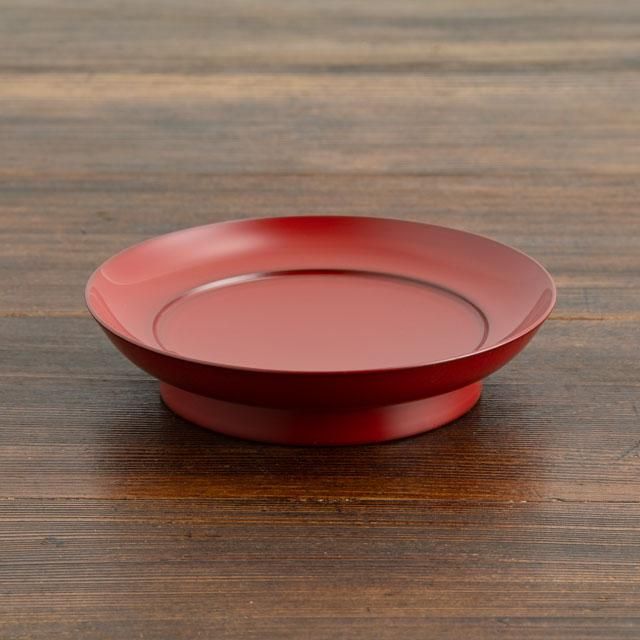 岩舘隆 岩手県浄法寺 五寸椿皿 朱浄法寺塗 塗師 販売店 通販 FRANK