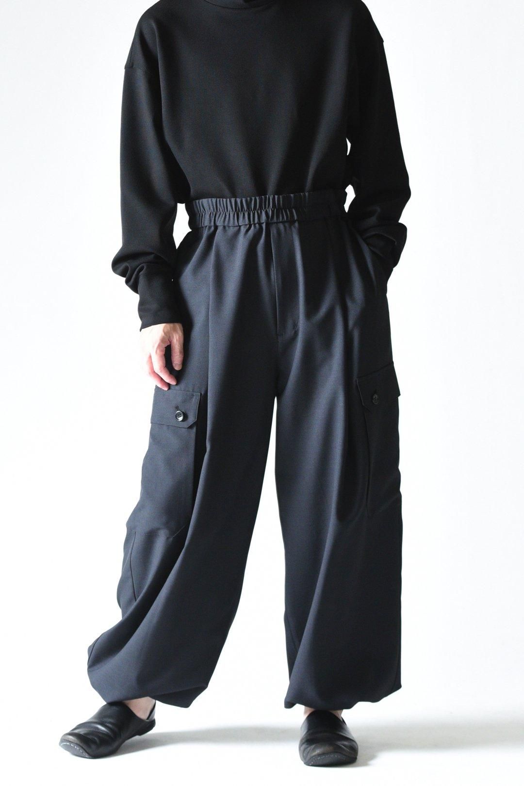 VOAAOV ウールライクバルーンパンツ Black - BISHOOL,Edwina Horl,My