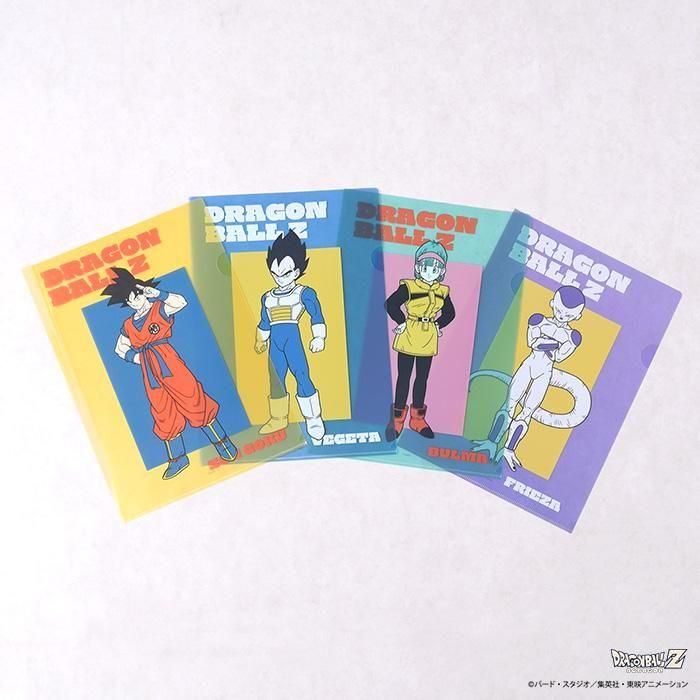 クリアファイル（4種）｜ドラゴンボールZ｜フラワーリングオンラインストア