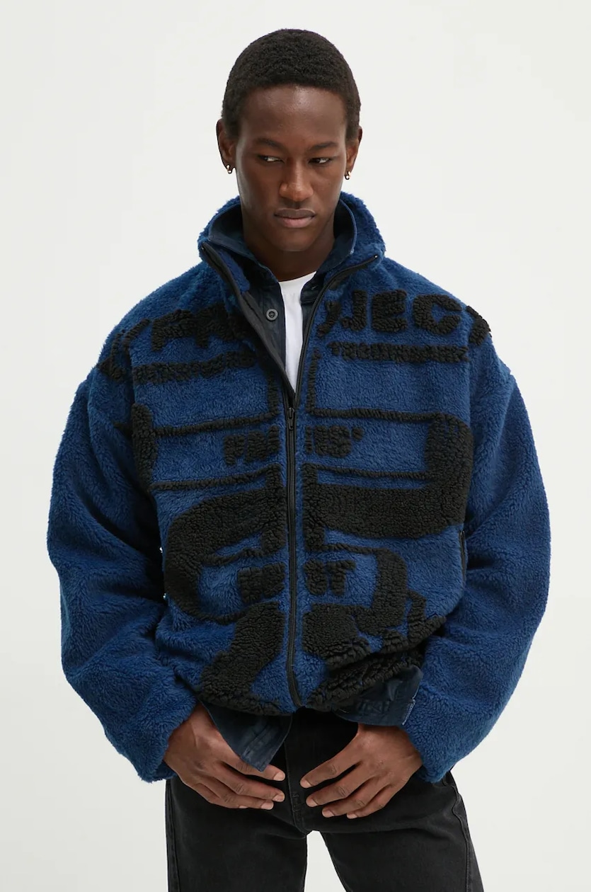 adidas Originals jacket Jacket men's navy blue color IX9609 at PRM US