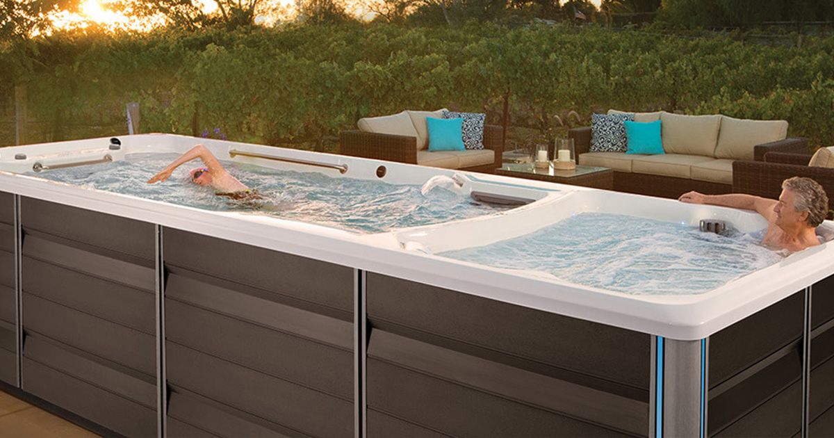 X2000 Swim Spa | Exercise Pool Hot Tub | Fitness Pools