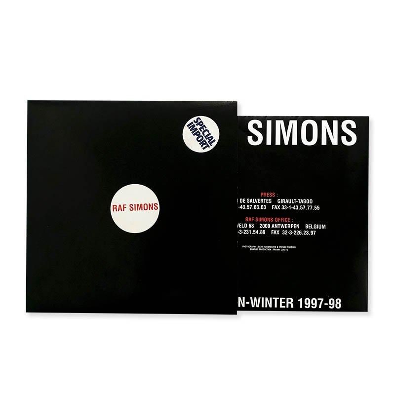 RAF SIMONS Autumn-Winter 1997-98 Lookbookラフ・シモンズ 1997-1998