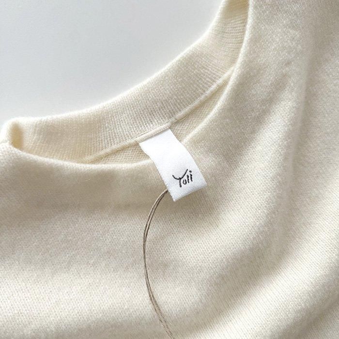 Yoli | Short knit | White- Stripe-inc Online Shop