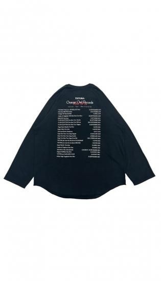 TETORA x DAIRIKUコラボ TETORA Tour Raglan Tee (ブラック) - THE
