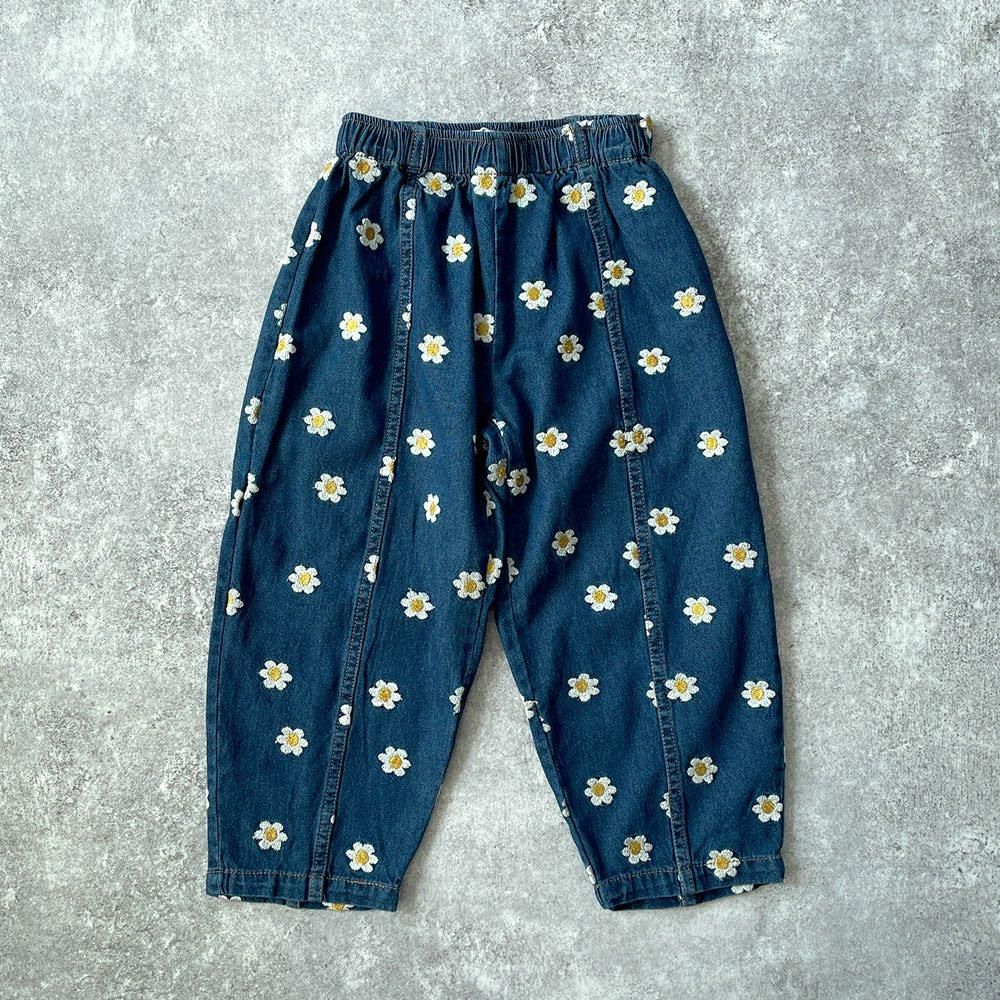 SALE】tinycottons DAISY DENIM PANT dark wash denim タイニー