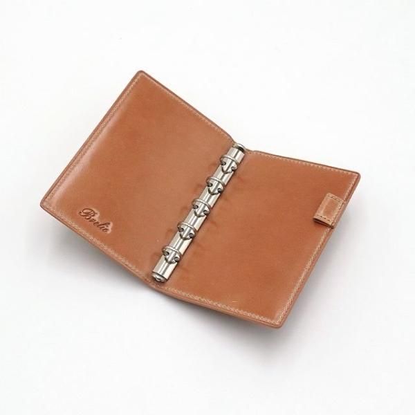 ブレイリオ/Brelio ナチュラルコードバン ミニ5サイズ システム手帳 5