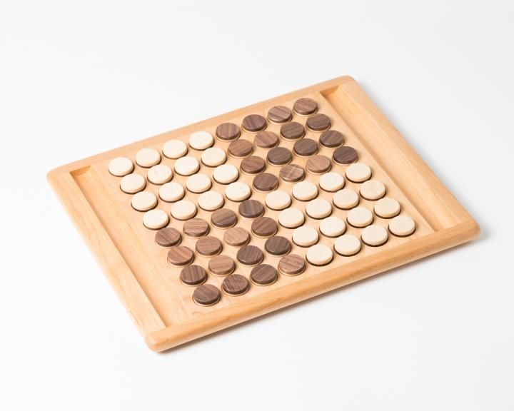取り寄せ】木製リバーシ (オセロ) - 木のおもちゃとグッド・トイ