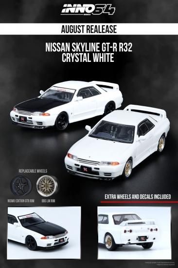 INNO 1/64 NISSAN SKYLINE GT-R R32 - ミニカー専門店 RideON ライドオン