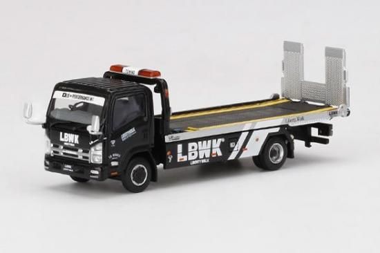 MINI GT 1/64 Isuzu Nシリーズ(ELF) 車両積載車 LBWK ブラック