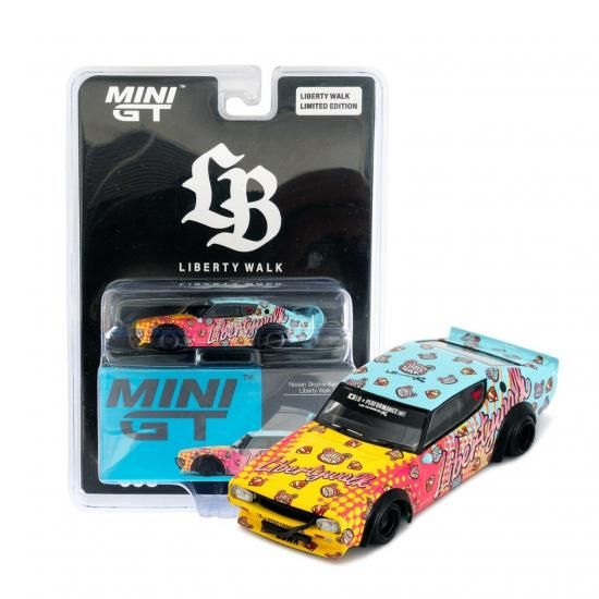 LB特注ブリスター仕様 MINI GT 1/64 日産 スカイライン ケンメリ