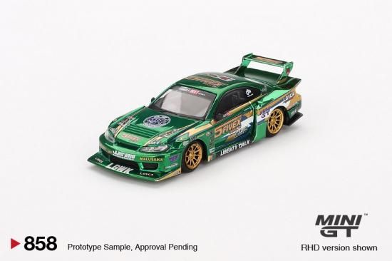 MINI GT 1/64 Nissan LB-Super Silhouette S15 SILVIA LBWK 2024