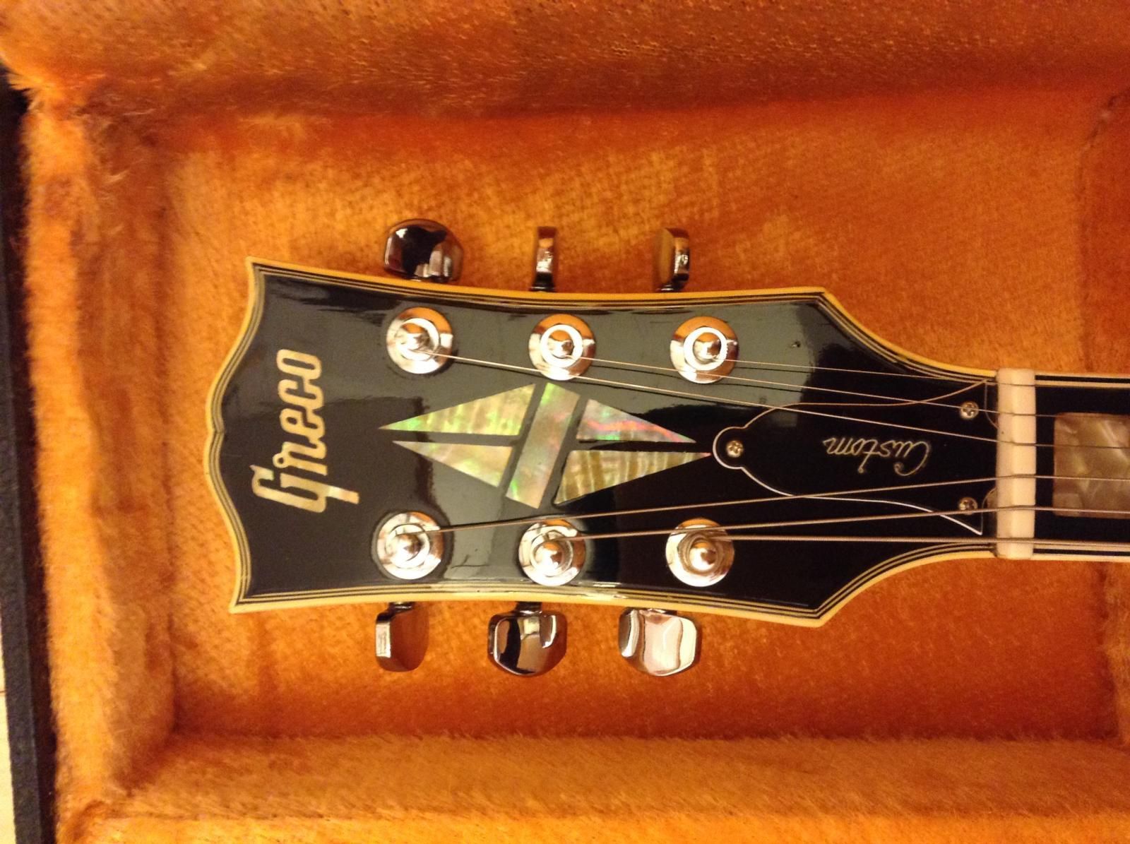 GREKO/グレコ レスポールカスタムモデル ブラック Used - C・I・K