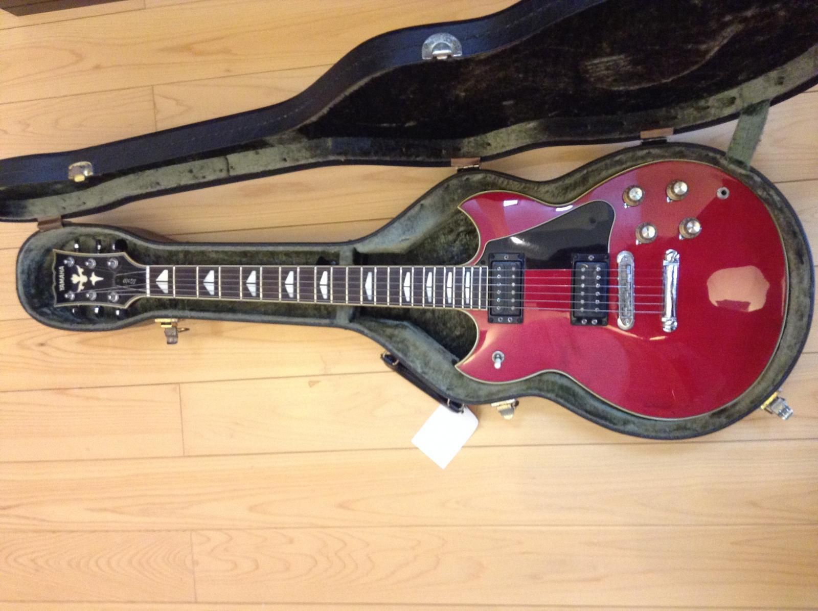 YAMAHA／ヤマハ SG-500 ワインレッド 純正ハードケース付き 美品 - C